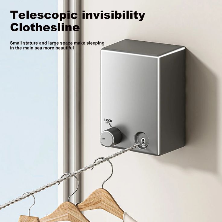 4.2M Stainless Steel︱Telescopic Clothesline︱Clothes Drying Rope