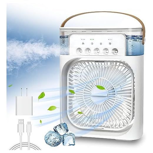 3-IN-1 HUMIDIFIER COOLING FAN WITH ICE