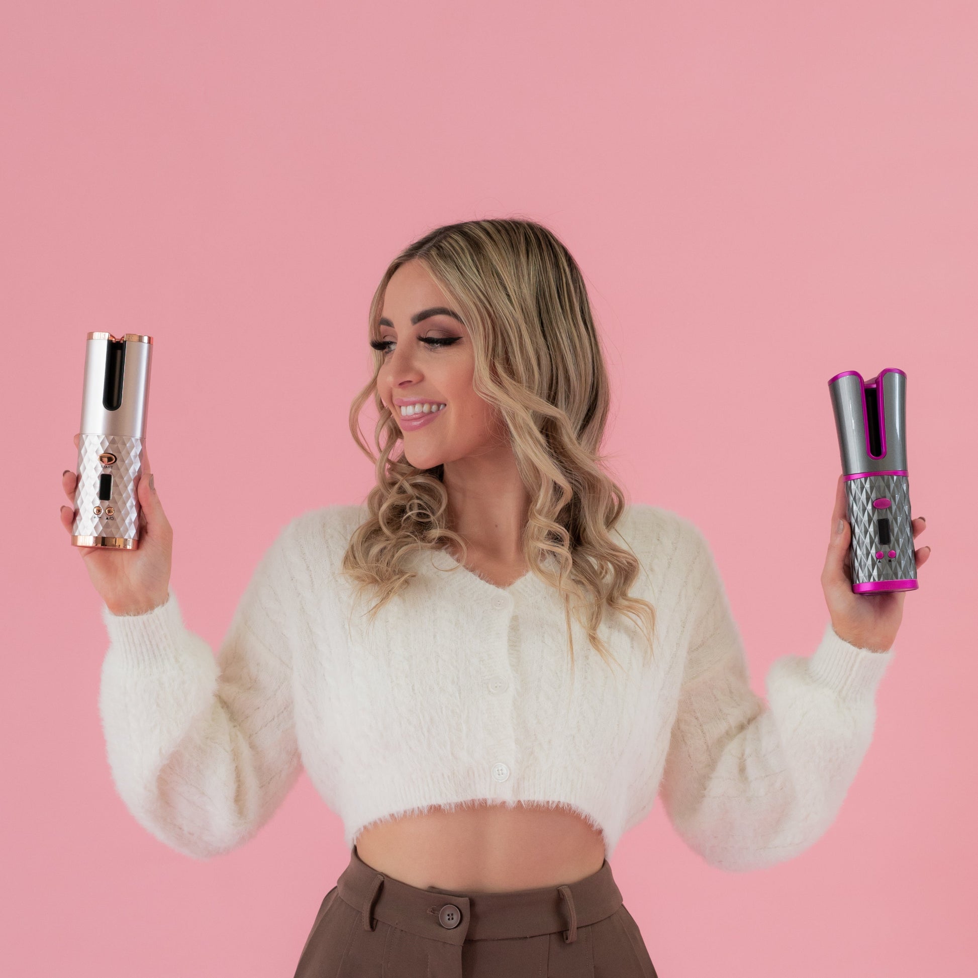 Automatic Hair Culers | USB Charging Portable Wireless Rotate Hair Curler