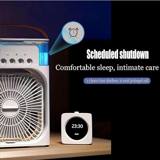 3-IN-1 HUMIDIFIER COOLING FAN WITH ICE