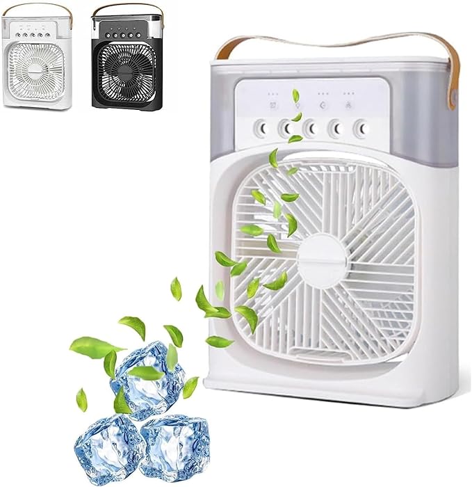 3-IN-1 HUMIDIFIER COOLING FAN WITH ICE
