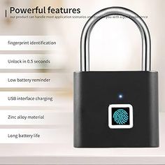 Fingerprint Padlock