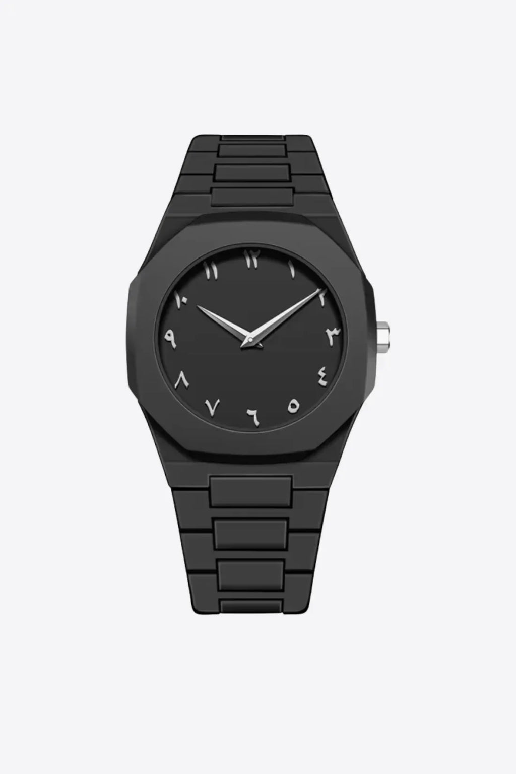 Arabic Aura Watch - Stainless Steel (Premium Quality)