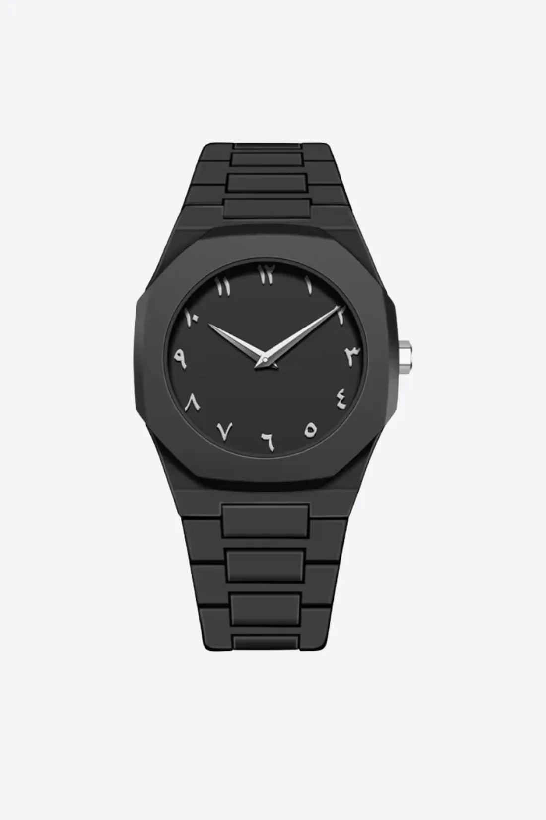 Arabic Aura Watch - Stainless Steel (Premium Quality)