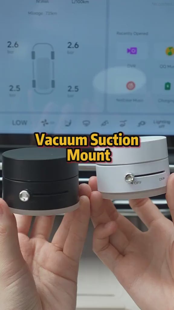 Foldable Vacuum Magnetic Car Phone Holder (Premium Quality)