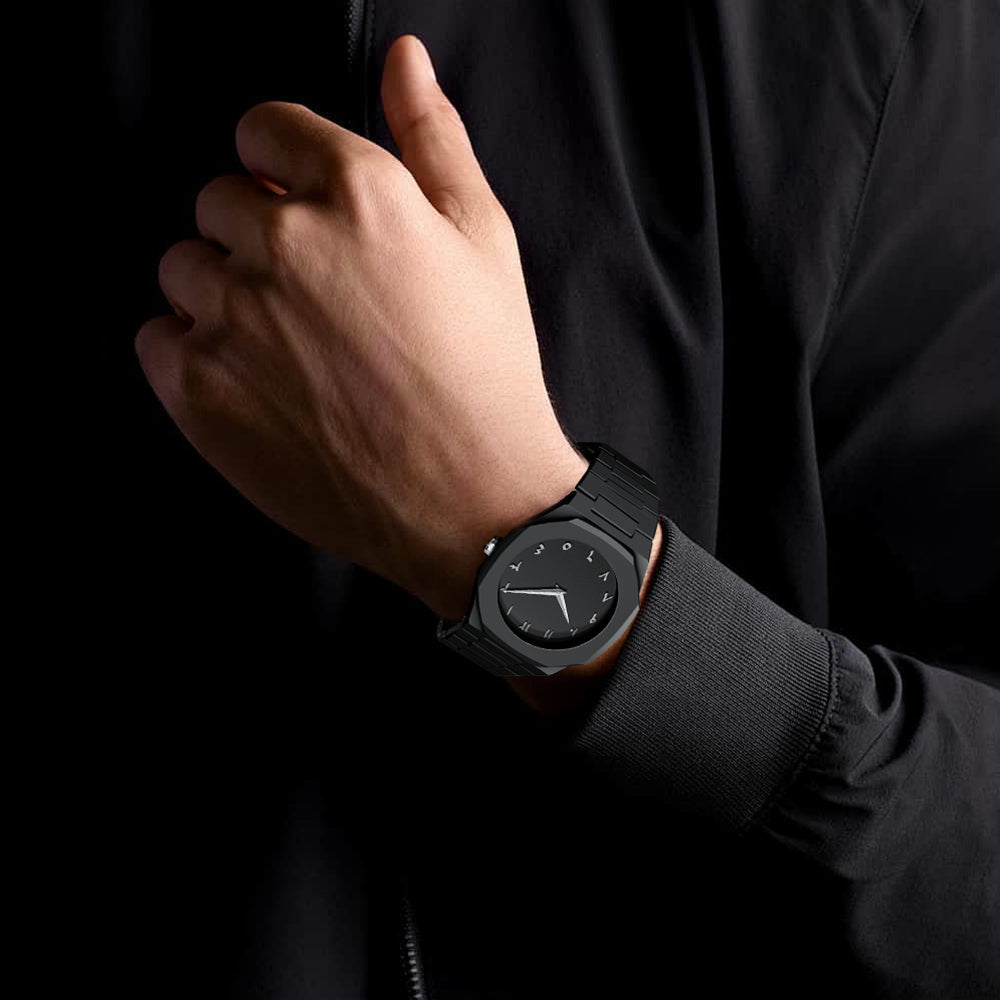 Arabic Aura Watch - Stainless Steel (Premium Quality)